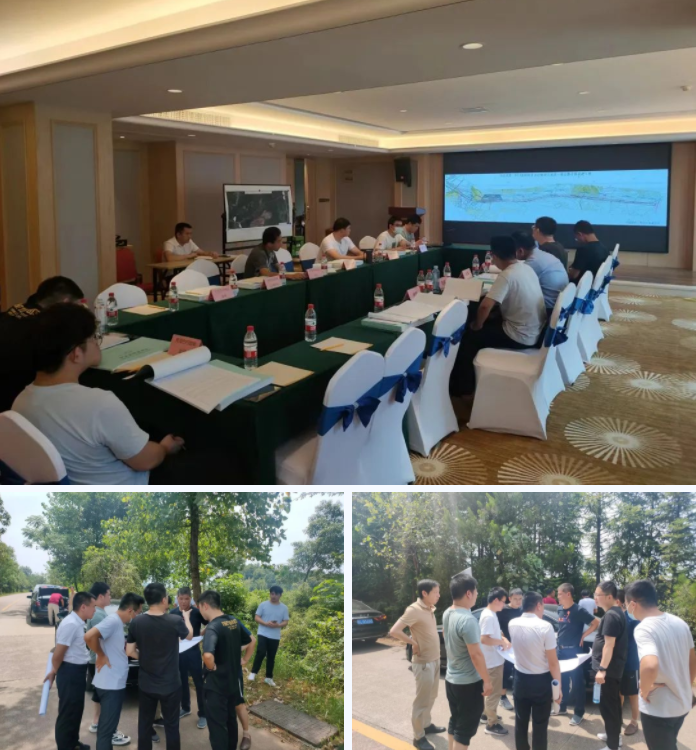 开元网页组织召开S422皇桥何家至白鹤湖大道段一级公路升级改建工程两阶段初步设计评审会