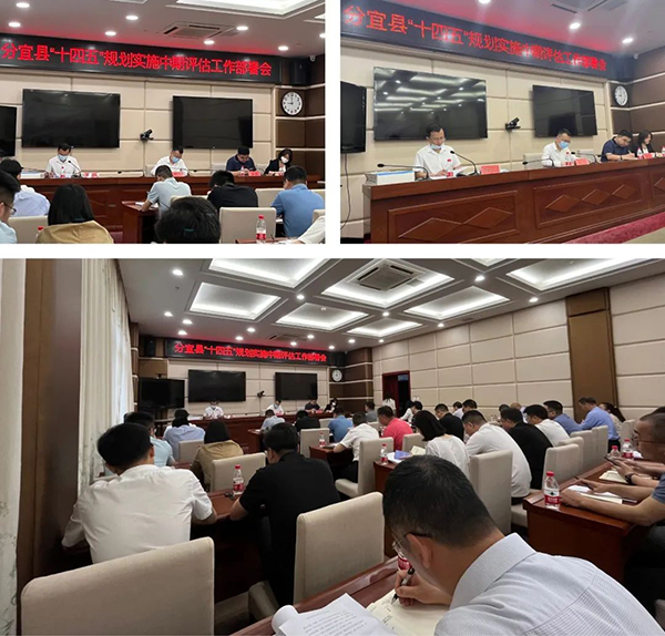 开元网页受邀参加分宜县“十四五”规划中期评估部署会