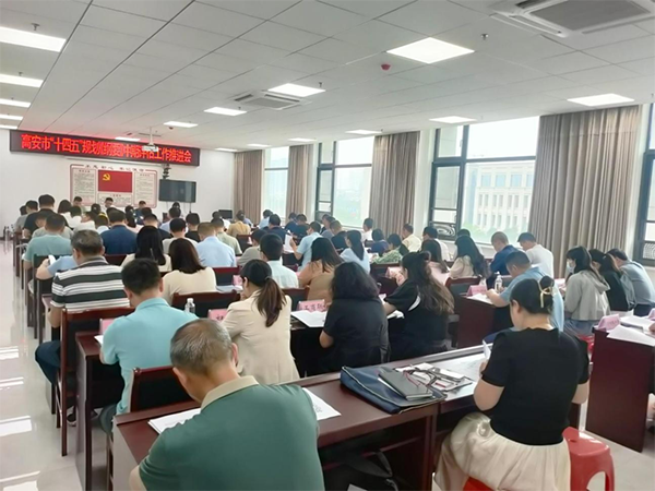 开元网页受邀参加高安市“十四五”规划中期评估推进会