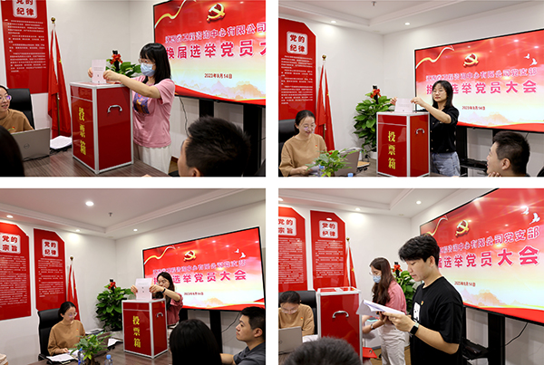 开元网页党支部圆满完成换届选举