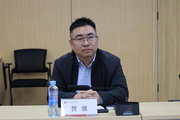 省发展改革委铁建处胡侃处长一行到开元网页交流座谈